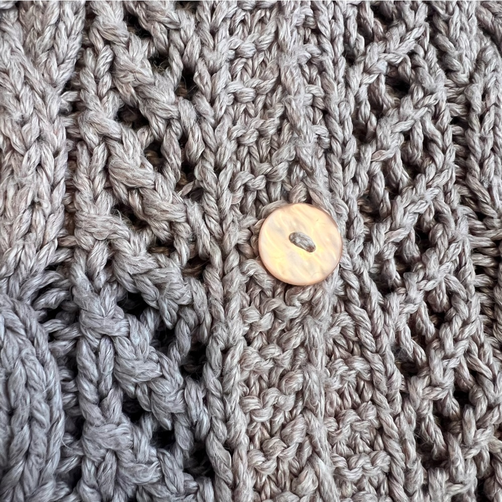 Yarnworks | Button Down Knitted Cardigan Sweater - Picture 6 of 8
